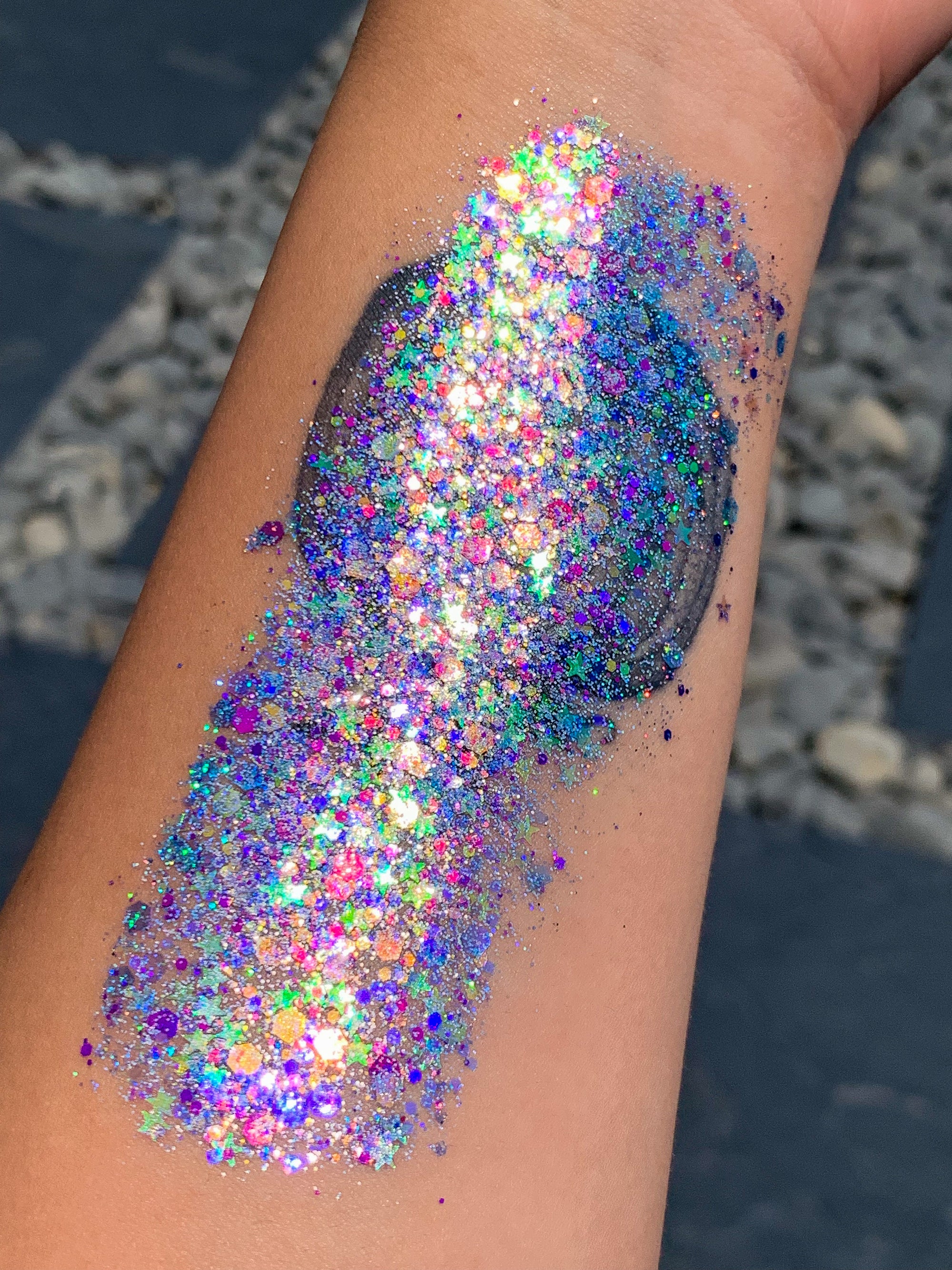 Bubble Beam Glitter Gel