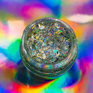 Rainbow Biodegradable Glitter Set - Rainbow Eco Glitter Set - Face and Body  Glitter Art