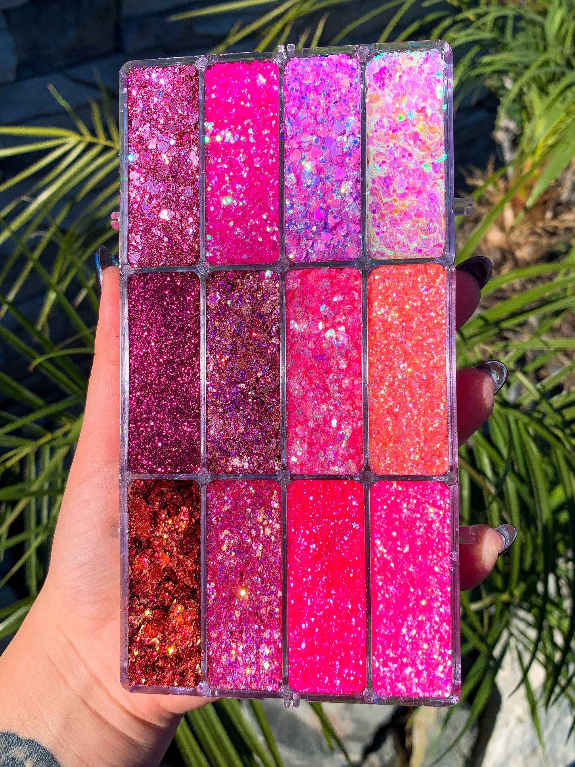 For the Love of Glitter - Valentines Glitter Palette