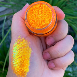 Orange Blast Glitter Gel