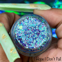 Load image into Gallery viewer, &#39;I Hope I Don&#39;t Fall&#39; Glitter Gel by Lillith Van Buren
