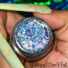 Load image into Gallery viewer, &#39;I Hope I Don&#39;t Fall&#39; Glitter Gel by Lillith Van Buren
