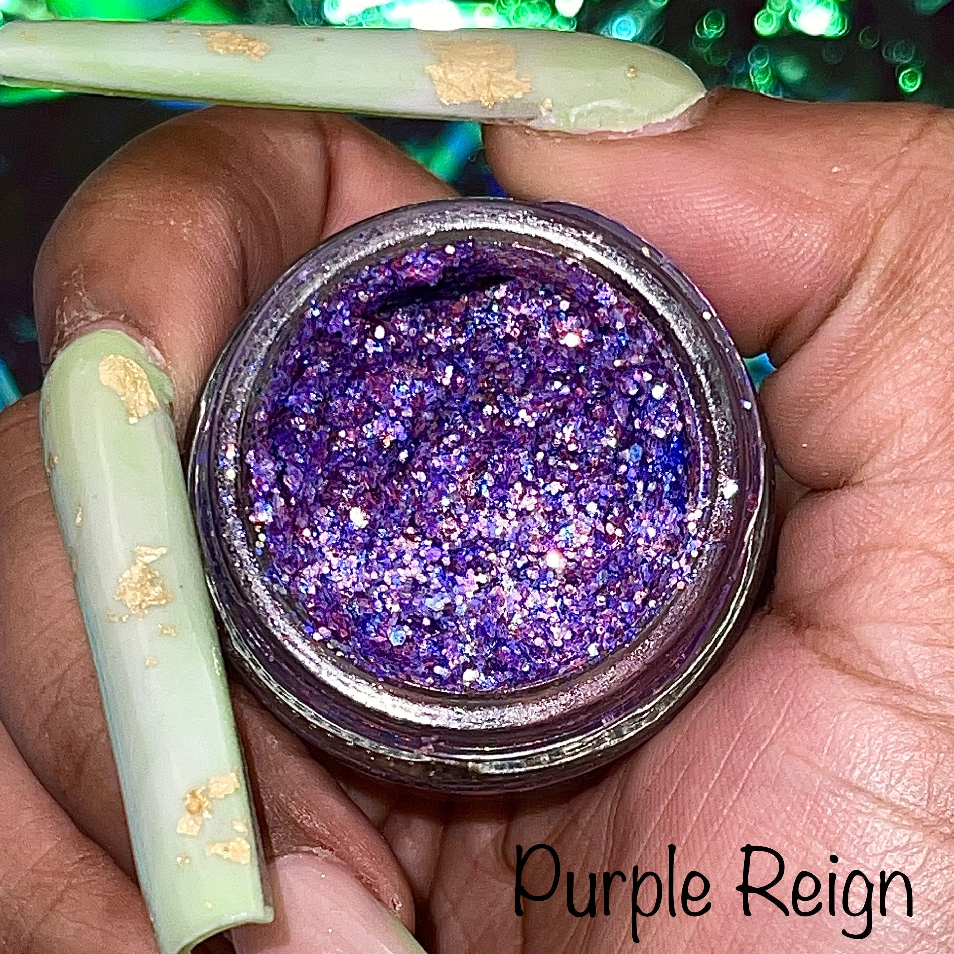 Purple Reign Glitter Gel (@eg0friendly)