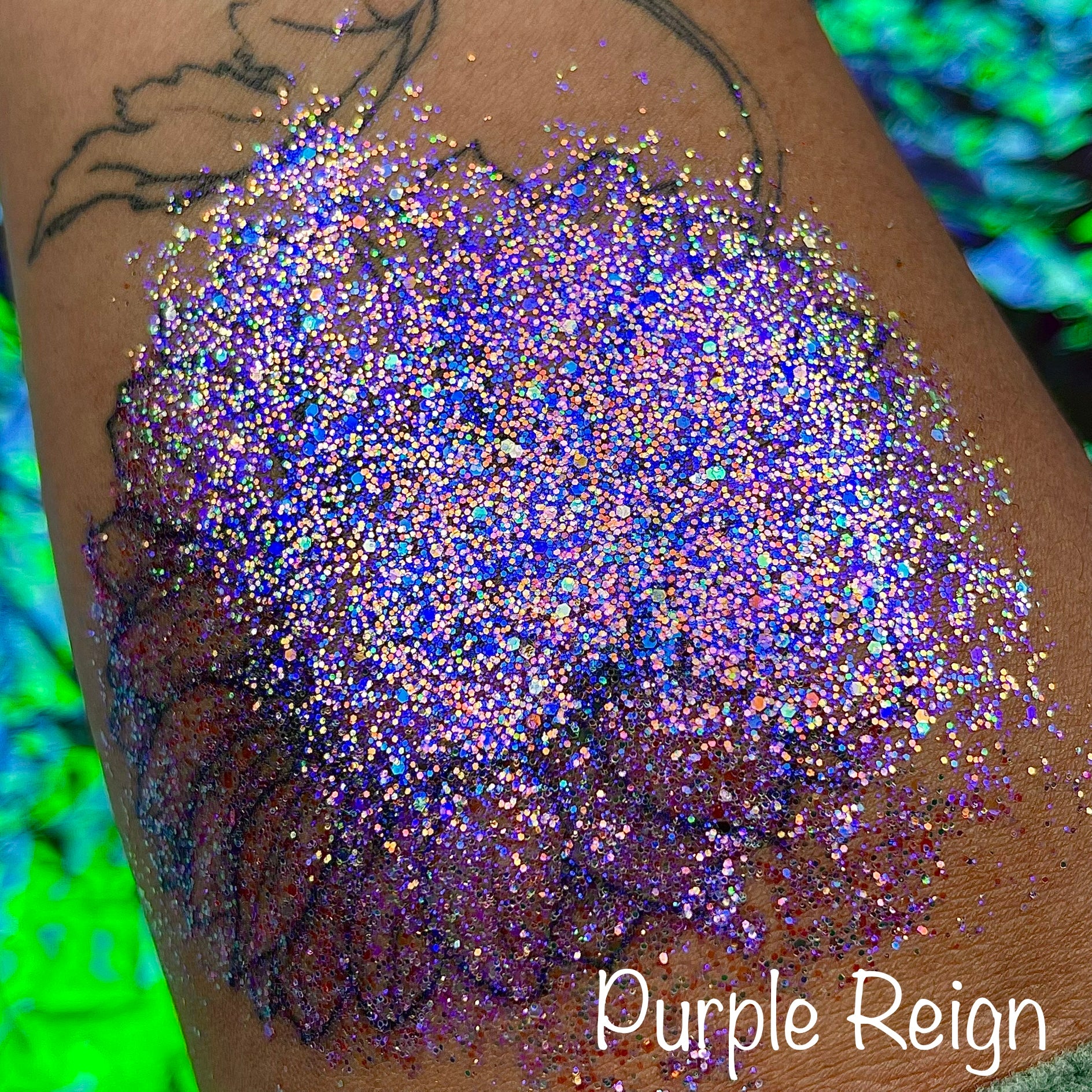 Purple Reign Glitter Gel (@eg0friendly)