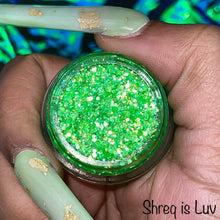 Load image into Gallery viewer, Shreq Is Luv Glitter Gel by Biqtch Puddin&#39;

