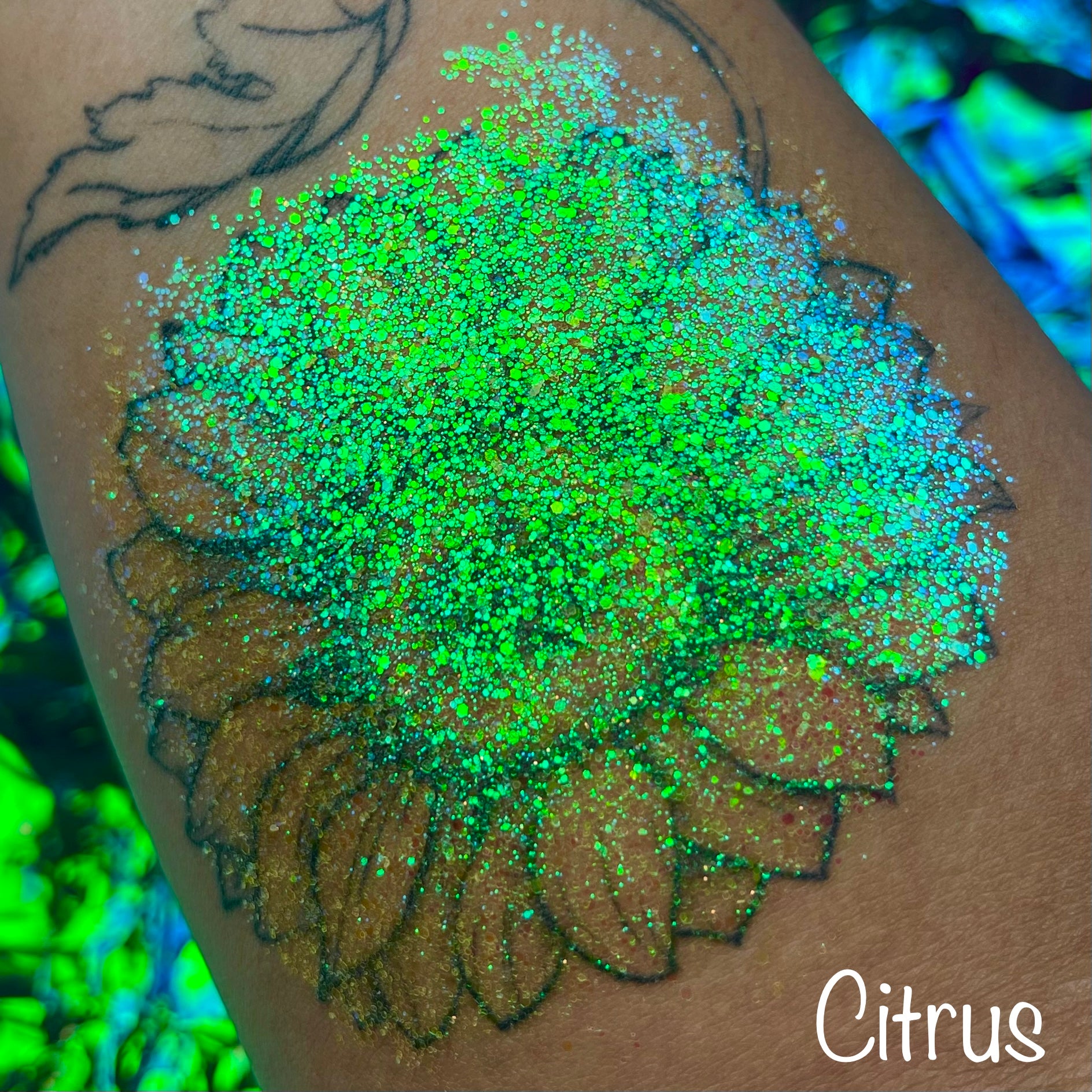 Citrus Glitter Gel