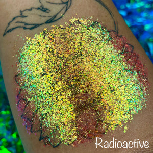 Radioactive Glitter Gel