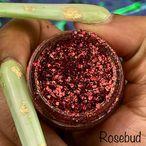 Rosebud Glitter Gel by Biqtch Puddin'