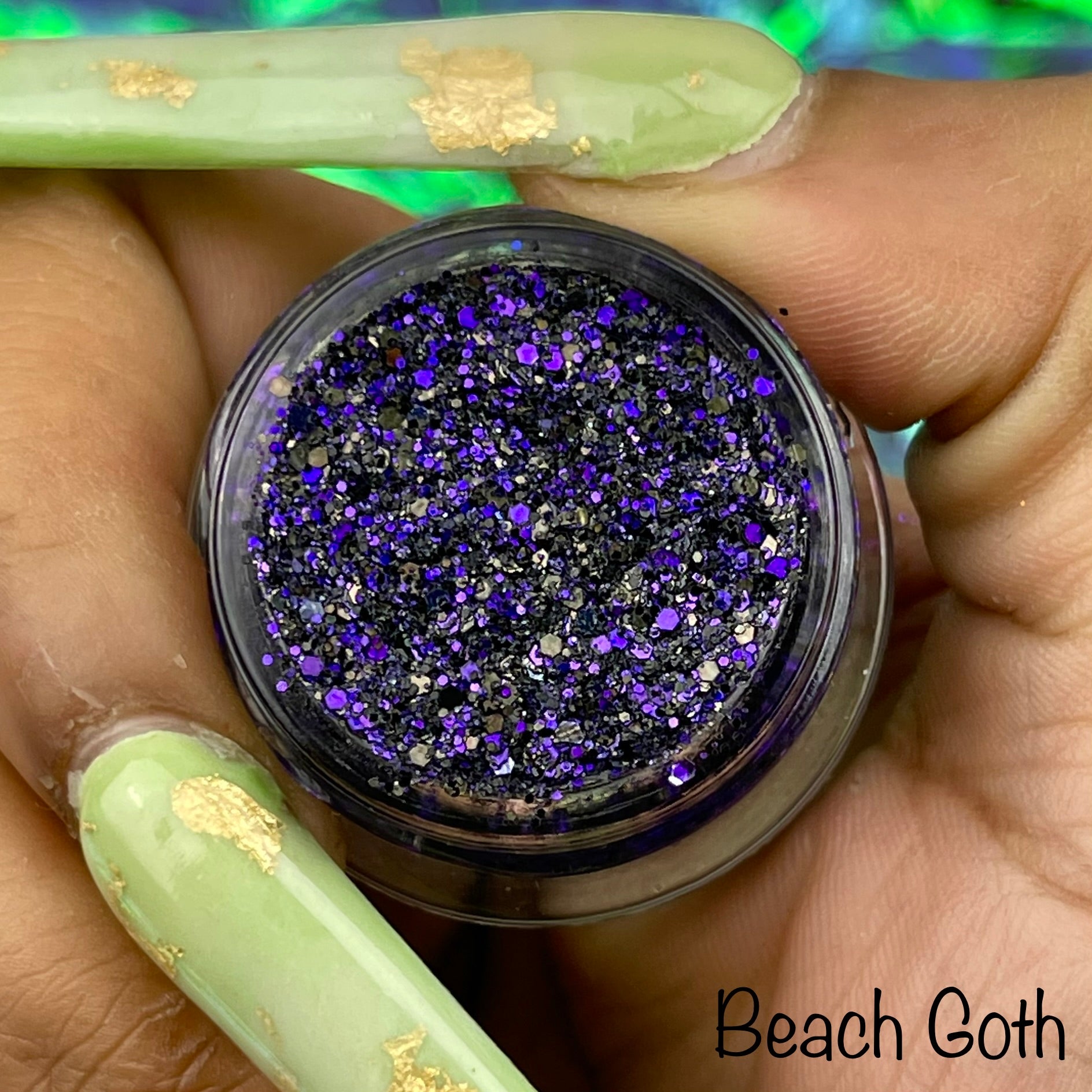 Beach Goth Glitter Gel (Cryptfairy)