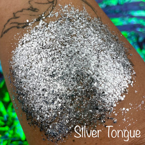 Silver Tongue Glitter Gel